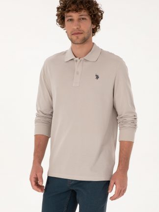 سویشرت مردانه طوسی یو اس پولو