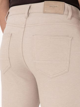 شلوار کتان مردانه بژ پیرکاردین