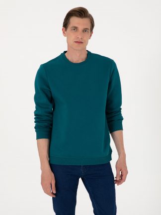 سویشرت مردانه زمردی پیرکاردین