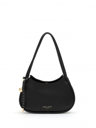 کیف دوشی زنانه مشکی پیرکاردین