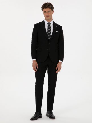 کت و شلوار مردانه مشکی پیرکاردین