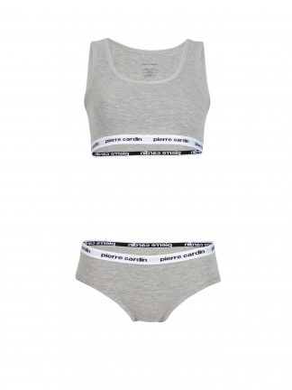 لباس زیر زنانه خاکی ملانژ پیرکاردین