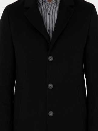 پالتو مردانه مشکی پیرکاردین