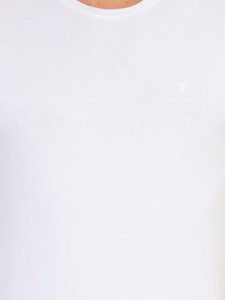 تی شرت مردانه سفید کاشارل