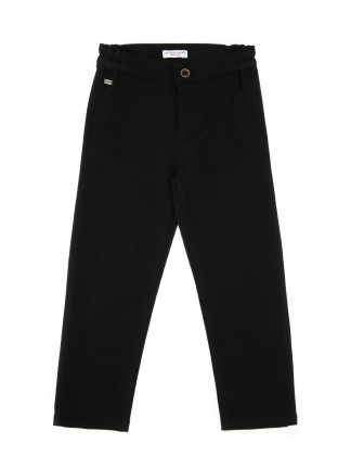 شلوار کتان پسرانه مشکی یو اس پولو