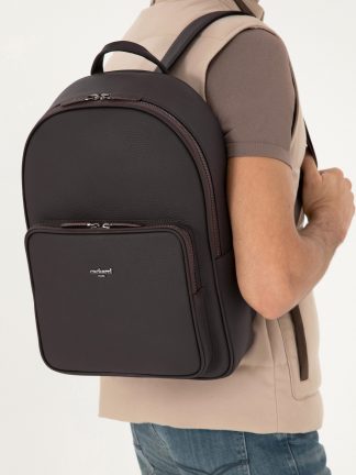 کوله پشتی مردانه قهوه ای کاشارل