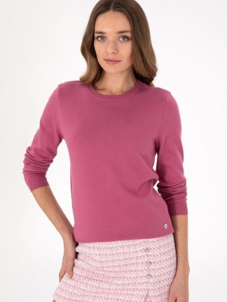 پلیور زنانه گلبهی پیرکاردین