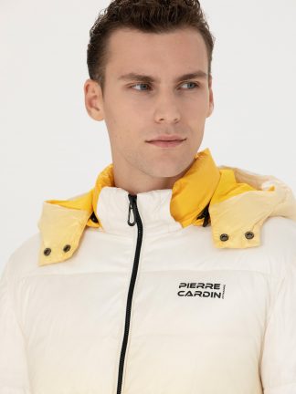 کاپشن مردانه زرد پیرکاردین