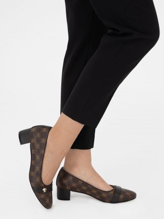 کفش پاشنه بلند زنانه قهوه ای پیرکاردین