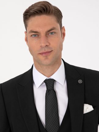 کت و شلوار مردانه مشکی پیرکاردین