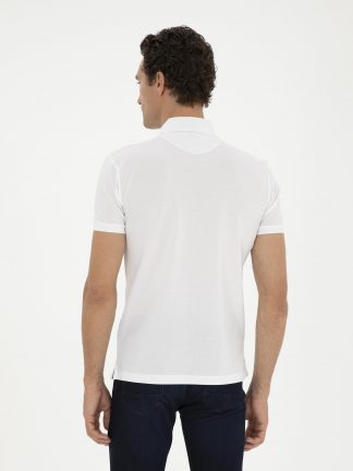 پولوشرت مردانه سفید کاشارل