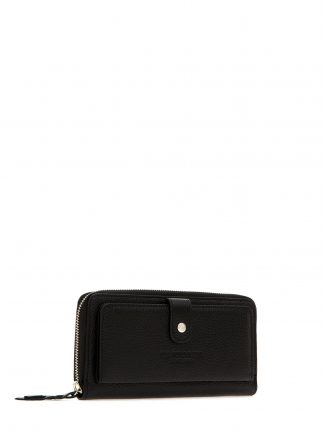 کیف پول و کارت مردانه مشکی یو اس پولو