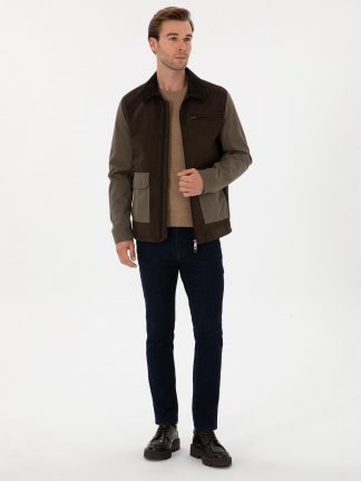 کاپشن مردانه قهوه ای کاشارل