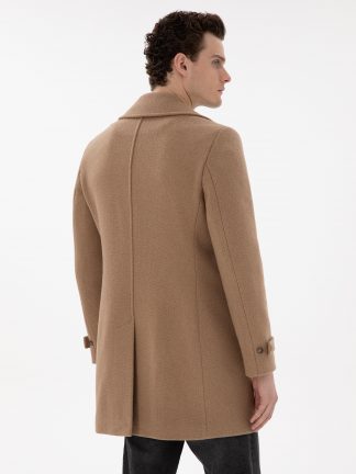 پالتو مردانه بژ پیرکاردین