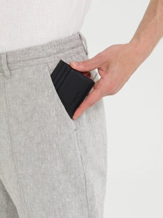 کیف پول و کارت مردانه مشکی کاشارل