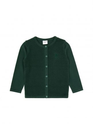 ژاکت دخترانه سبز تیره یو اس پولو