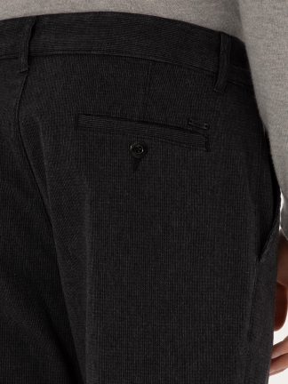 شلوار کتان مردانه مشکی پیرکاردین