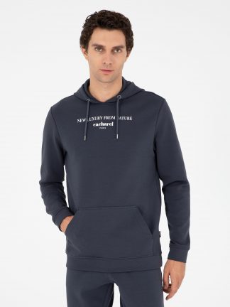 هودی مردانه خاکستری تیره کاشارل