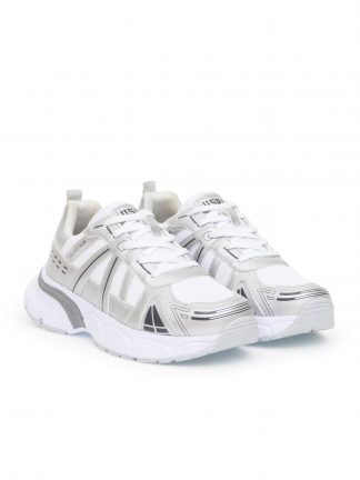 کفش کتانی و اسپرت زنانه نقره ای یو اس پولو