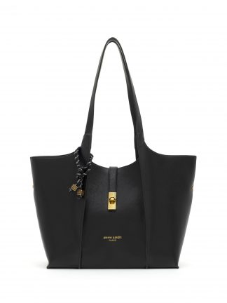 کیف دوشی زنانه مشکی پیرکاردین