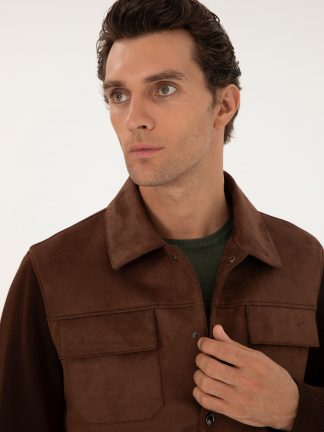 کاپشن مردانه قهوه ای کاشارل