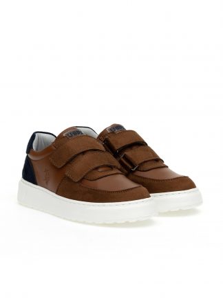 کفش کتانی و روزمره پسرانه قهوه ای یو اس پولو