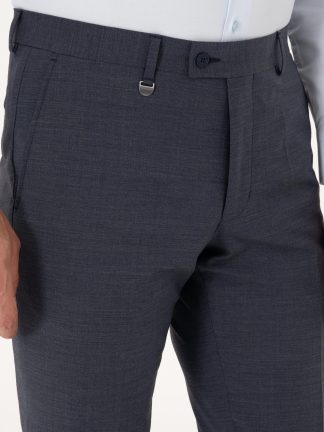 شلوار پارچه ای مردانه آبی تیره پیرکاردین