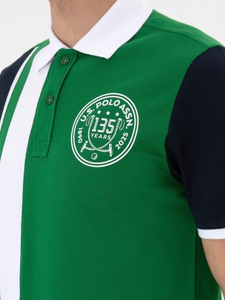 پولوشرت مردانه سبز یو اس پولو