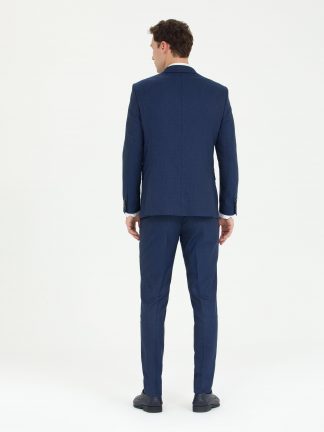 کت و شلوار مردانه آبی لاجوردی روشن پیرکاردین