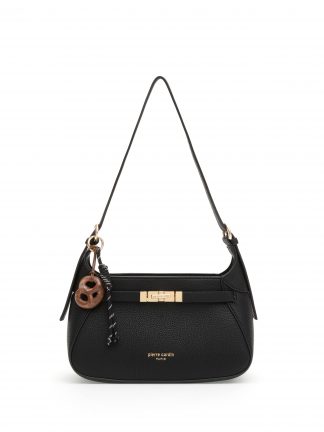 کیف دوشی زنانه مشکی پیرکاردین