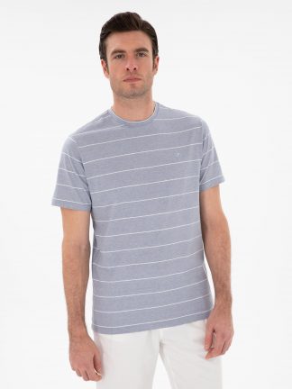 تی شرت مردانه آبی کاشارل