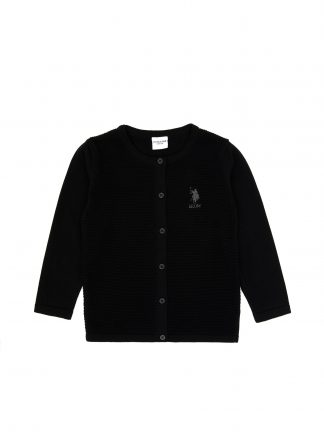 ژاکت دخترانه مشکی یو اس پولو