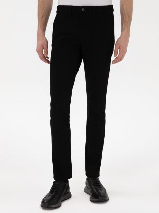 شلوار کتان مردانه مشکی پیرکاردین