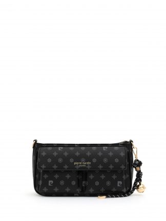 کیف دوشی زنانه مشکی پیرکاردین