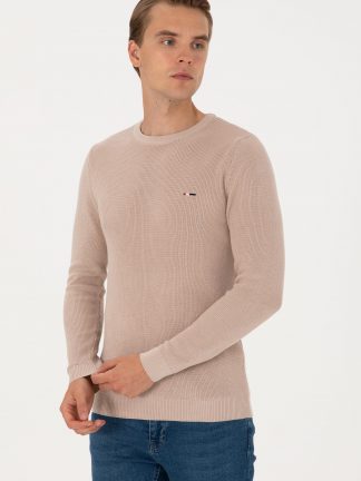 پلیور مردانه طوسی یو اس پولو