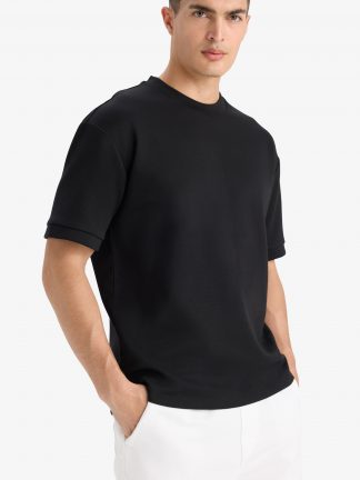 تی شرت مردانه مشکی دفکتو