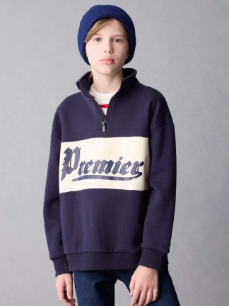 سویشرت پسرانه سرمه ای دفکتو