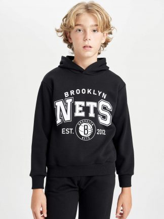 هودی پسرانه مشکی دفکتو