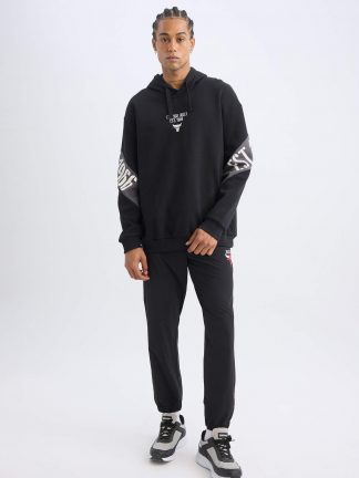 شلوار راحتی مردانه مشکی دفکتو