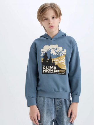 هودی پسرانه نیلی تیره دفکتو