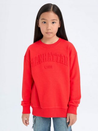 سویشرت دخترانه قرمز دفکتو