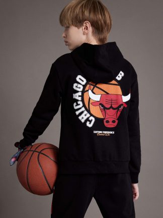 هودی پسرانه مشکی دفکتو