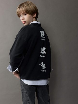 سویشرت پسرانه مشکی دفکتو