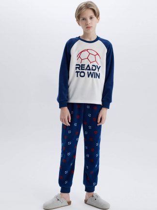 ست لباس راحتی پسرانه سفید دفکتو