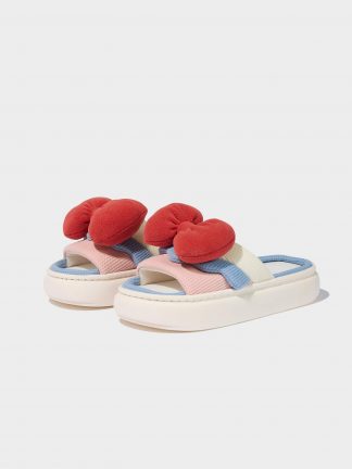 دمپایی زنانه قرمز دفکتو