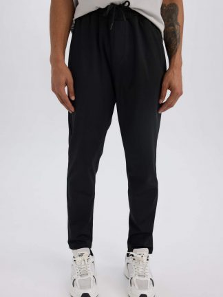 شلوار راحتی مردانه مشکی دفکتو