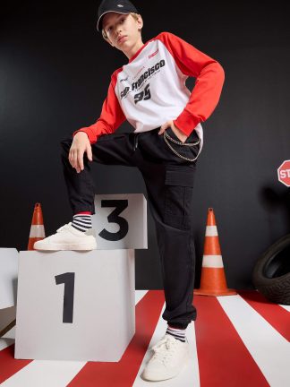 تی شرت پسرانه سفید دفکتو