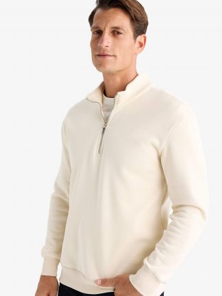 سویشرت مردانه بژ دفکتو