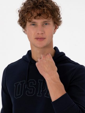 هودی مردانه سرمه ای یو اس پولو