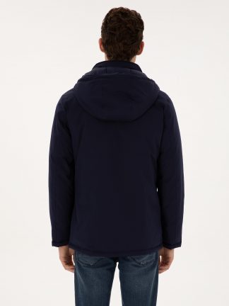 کاپشن مردانه سرمه ای پیرکاردین